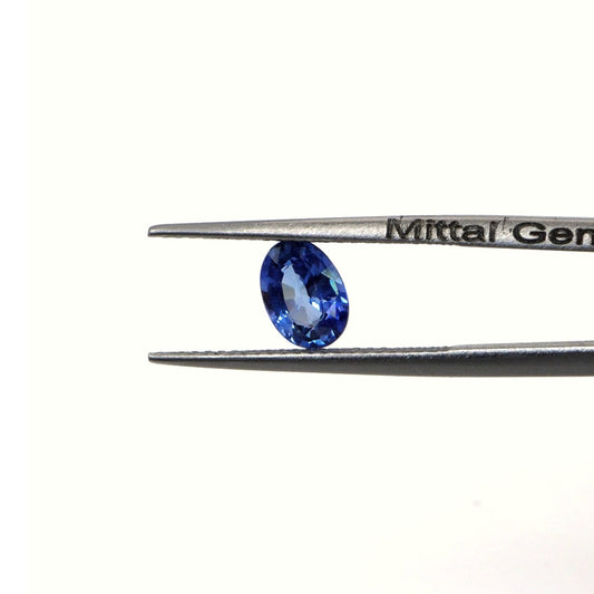 Natural Untreated Bangkok Blue Sapphire Calibrated Ovals | 5x7mm & 6x8mm