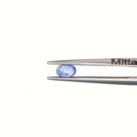 Natural Bangkok Blue Sapphire Calibrated Cabochon Ovals | 3x5mm & 4x6mm