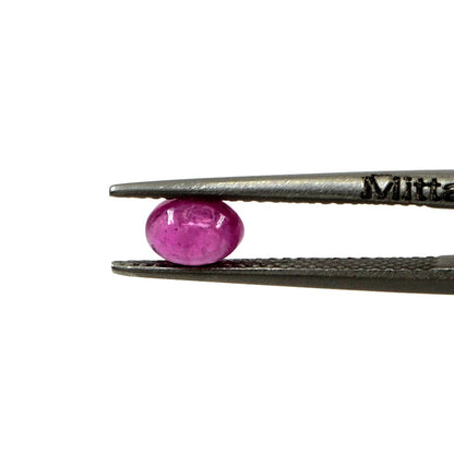 Natural Bangkok Ruby Calibrated Cabochon Ovals | 3x5mm & 4x6mm