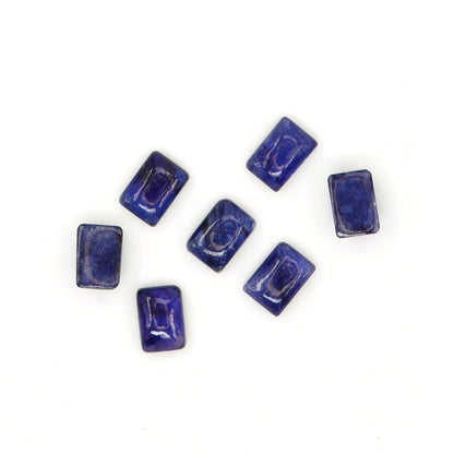 Natural Bangkok Blue Sapphire Calibrated Cabochon Octagons | 5x7mm & 6x8mm