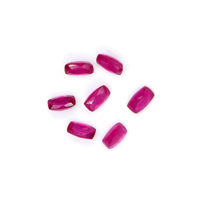 Natural Bangkok Ruby Calibrated Long Cushion | 2x4mm