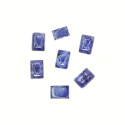 Natural Bangkok Blue Sapphire Calibrated Cabochon Octagons | 5x7mm & 6x8mm