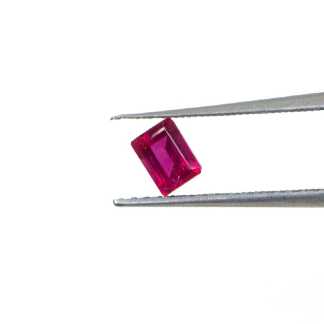 Natural Bangkok Ruby Calibrated Octagons | 5x6mm & 6x7mm