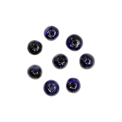 Natural Bangkok Blue Sapphire Calibrated Cabochon Rounds | 3mm & 3.5mm