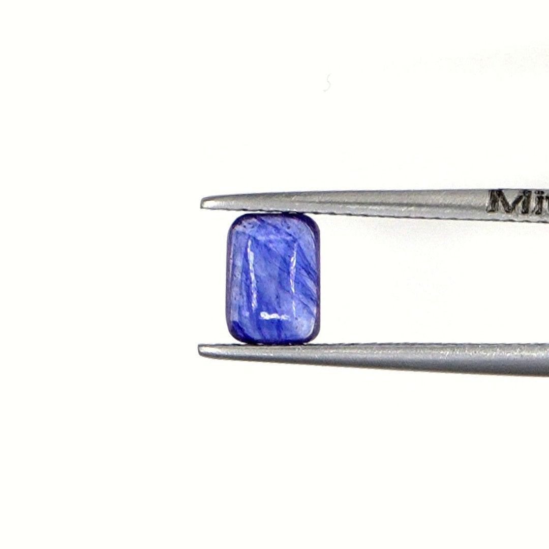 Natural Bangkok Blue Sapphire Calibrated Cabochon Octagons | 5x7mm & 6x8mm