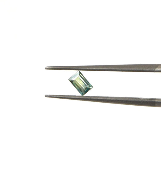 Natural Untreated Teal Sapphire Calibrated Baguettes | 2x3mm & 2x4mm