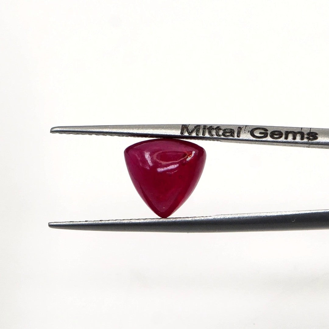 Natural Bangkok Calibrated Cabochon Trillions | 7mm & 8mm