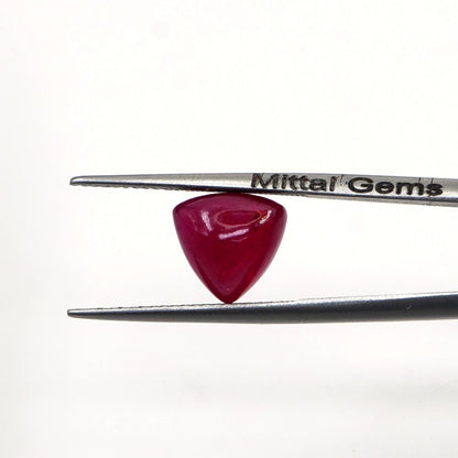Natural Bangkok Calibrated Cabochon Trillions | 7mm & 8mm