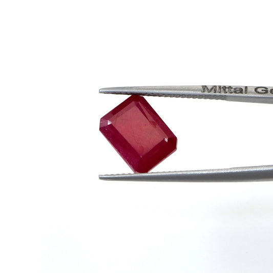 Natural Bangkok Ruby Calibrated Octagons | 9x11mm & 10x12mm