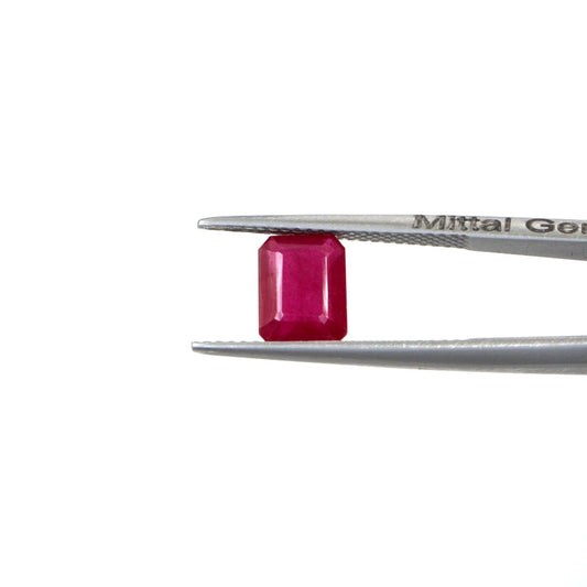 Natural Bangkok Ruby Calibrated Octagons | 6x8mm & 7x9mm