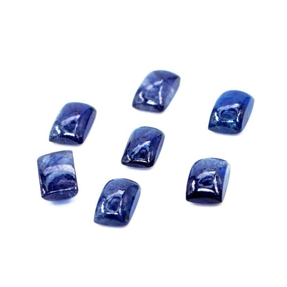 Natural Bangkok Blue Sapphire Calibrated Cabochon Octagons | 3x5mm & 4x6mm
