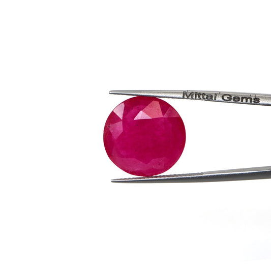 Natural Bangkok Ruby Calibrated Rounds | 16mm & 17mm