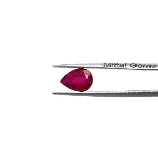 Natural Bangkok Ruby Calibrated Pears | 8x11mm & 9x13mm