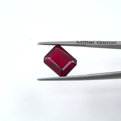 Natural Bangkok Ruby Calibrated Octagons | 10x12mm & 11x13mm