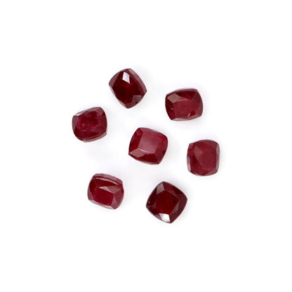 Natural Bangkok Ruby Calibrated Cushions | 4mm & 5mm