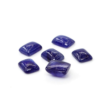 Natural Bangkok Blue Sapphire Calibrated Cabochon Octagons | 5x7mm & 6x8mm