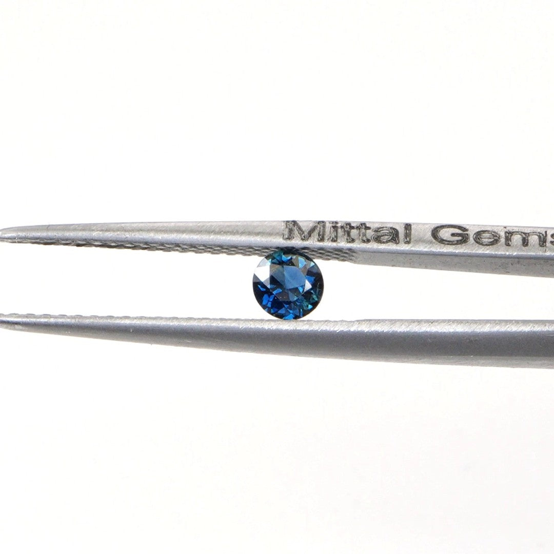 Natural Untreated Blue Sapphire Calibrated Rounds | 3mm & 3.5mm