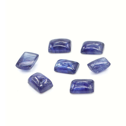 Natural Bangkok Blue Sapphire Calibrated Cabochon Octagons | 5x7mm & 6x8mm