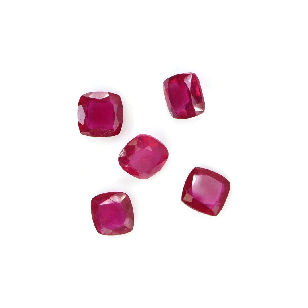 Natural Bangkok Ruby Calibrated Cushions | 3mm & 3.5mm