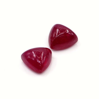 Natural Bangkok Calibrated Cabochon Trillions | 7mm & 8mm