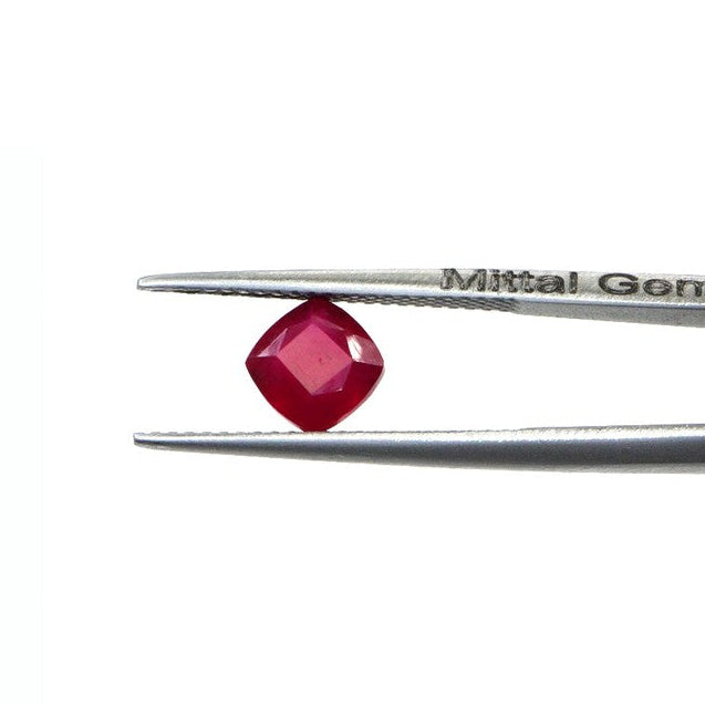 Natural Bangkok Ruby Calibrated Cushions | 6mm & 7mm