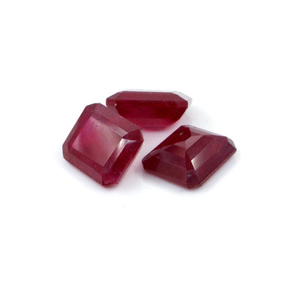 Natural Bangkok Ruby Calibrated Octagons | 10x12mm & 11x14mm