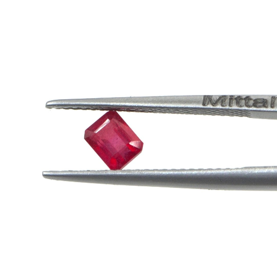 Natural Bangkok Ruby Calibrated Octagons | 5x6mm & 6x7mm