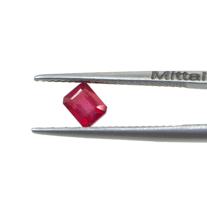 Natural Bangkok Ruby Calibrated Octagons | 5x6mm & 6x7mm