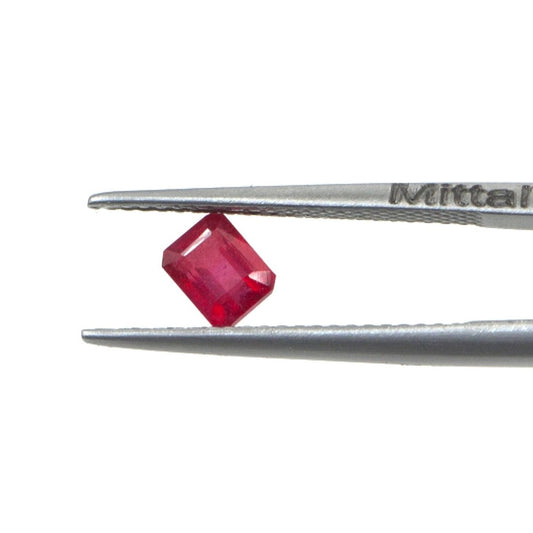 Natural Bangkok Ruby Calibrated Octagons | 5x6mm & 6x7mm