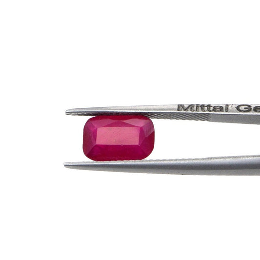Natural Bangkok Ruby Calibrated Long Cushion | 5x8mm & 6x10mm