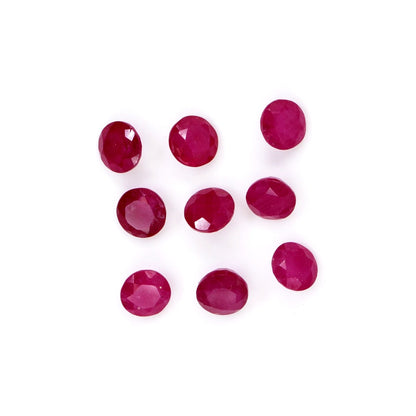 Natural Bangkok Ruby Calibrated Rounds | 6mm