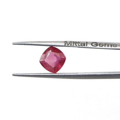 Natural Bangkok Ruby Calibrated Cushions | 4mm & 5mm