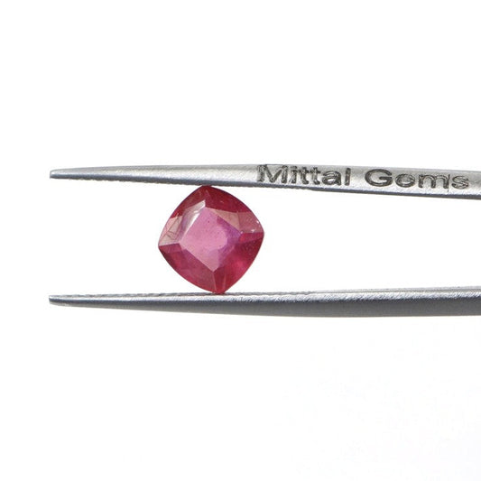Natural Bangkok Ruby Calibrated Cushions | 4mm & 5mm