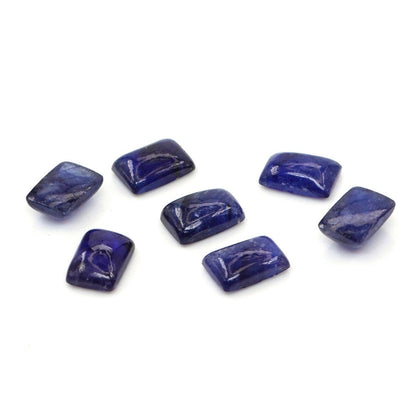 Natural Bangkok Blue Sapphire Calibrated Cabochon Octagons | 5x7mm & 6x8mm