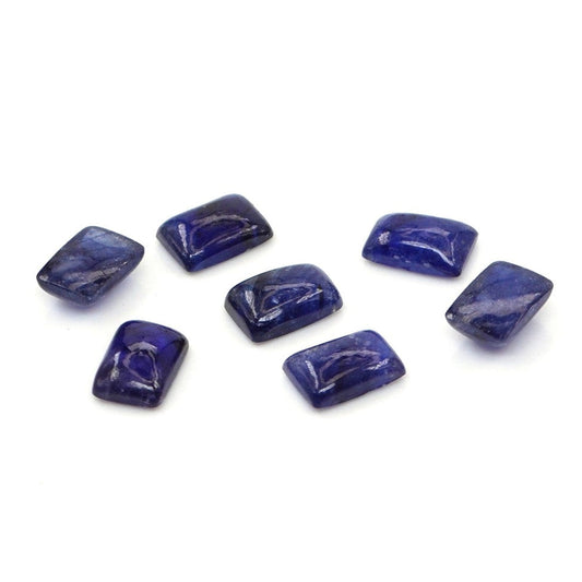 Natural Bangkok Blue Sapphire Calibrated Cabochon Octagons | 5x7mm & 6x8mm