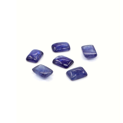 Natural Bangkok Blue Sapphire Calibrated Cabochon Octagons | 5x7mm & 6x8mm