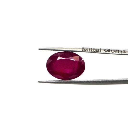 Natural Bangkok Ruby Calibrated Ovals | 10x14mm & 12x16mm