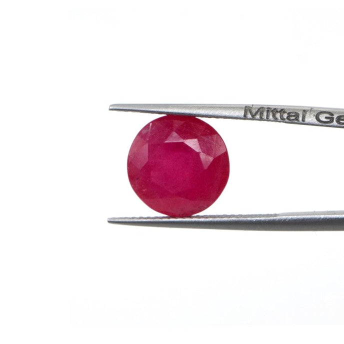 Natural Bangkok Ruby Calibrated Rounds | 10mm & 11mm