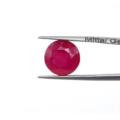 Natural Bangkok Ruby Calibrated Rounds | 10mm & 11mm