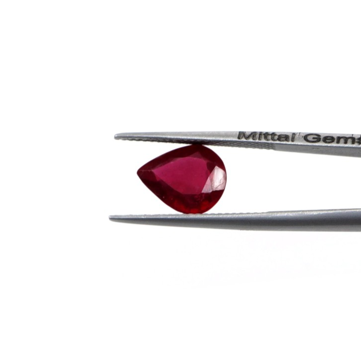 Natural Bangkok Ruby Calibrated Pears | 10x12mm & 11x14mm