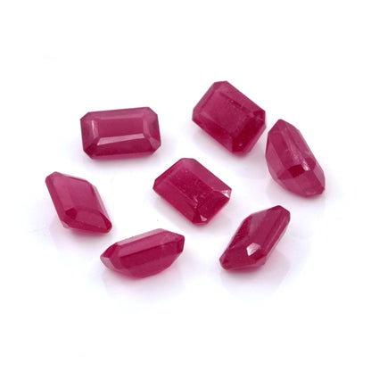 Natural Bangkok Ruby Calibrated Octagons | 3x5mm & 4x6mm