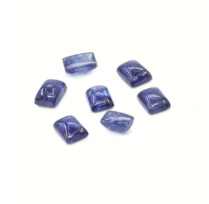Natural Bangkok Blue Sapphire Calibrated Cabochon Octagons | 5x7mm & 6x8mm