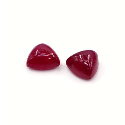 Natural Bangkok Calibrated Cabochon Trillions | 7mm & 8mm
