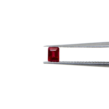 Natural Bangkok Ruby Calibrated Octagons | 3x4mm & 4x5mm