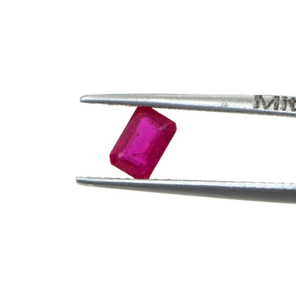 Natural Bangkok Ruby Calibrated Octagons | 3x5mm & 4x6mm
