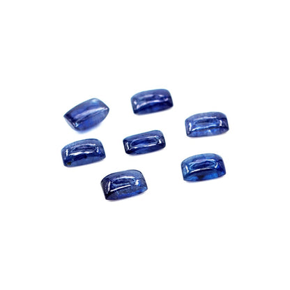 Natural Bangkok Blue Sapphire Calibrated Cabochon Octagons | 3x5mm & 4x6mm