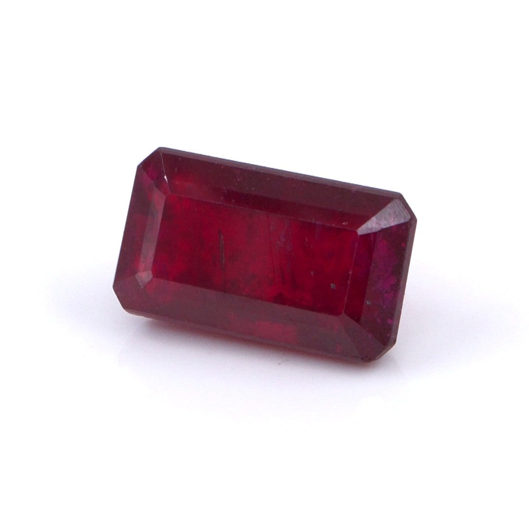 Natural Bangkok Ruby Octagon | 12.04cts