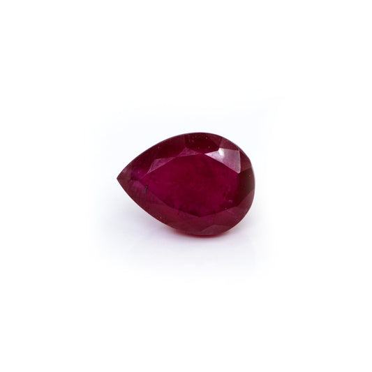 Natural Bangkok Ruby Pear | 26.97cts