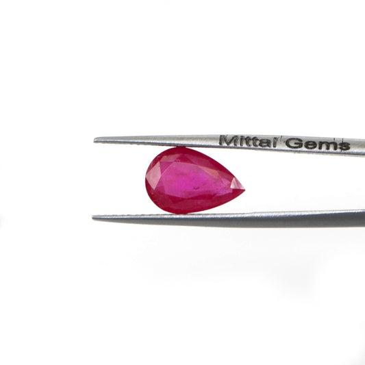Natural Bangkok Ruby Calibrated Pears | 9x13mm & 10x15mm