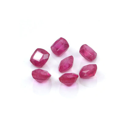 Natural Bangkok Ruby Calibrated Cushions | 4mm & 5mm